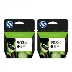 HP T6M15AED nr.903XL (črna) dvojno pakiranje - Original kartuša