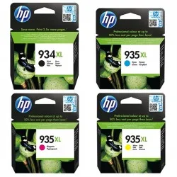 HP X4E14AE nr.934XL (BK) - 935XL (C-M-Y) - Original komplet kartuš