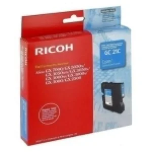 Ricoh GC21C (405533) (modra) - Original gel kartuša