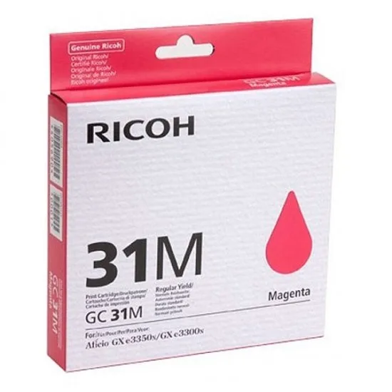 Ricoh GC31M (405690) (škrlatna) - Original gel kartuša