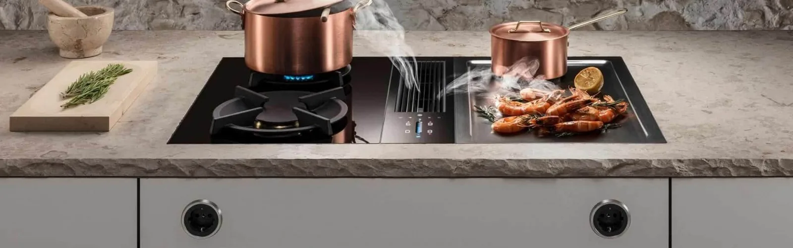 Zakaj izbrati Bora kuhinjsko ploščo z vgrajeno napo?