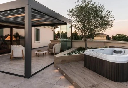 Kaj je bioklimatska pergola?