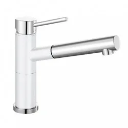 BLANCO ALTA-S COMPACT BELA - Kuhinjska pipa