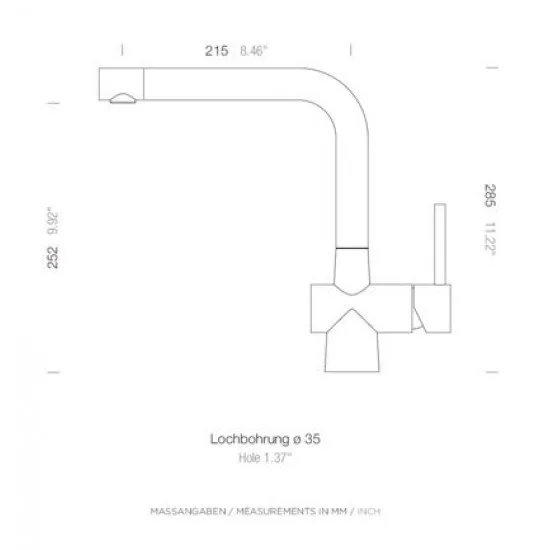 SCHOCK LAIOS COPPER - Kuhinjska pipa