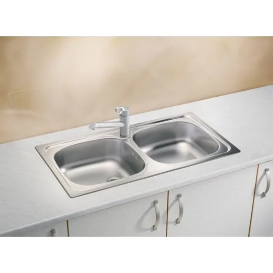 ALVEUS BASIC 70 INOX - Pomivalno korito brez odcejalnika