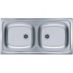 ALVEUS BASIC 70 INOX - Pomivalno korito brez odcejalnika