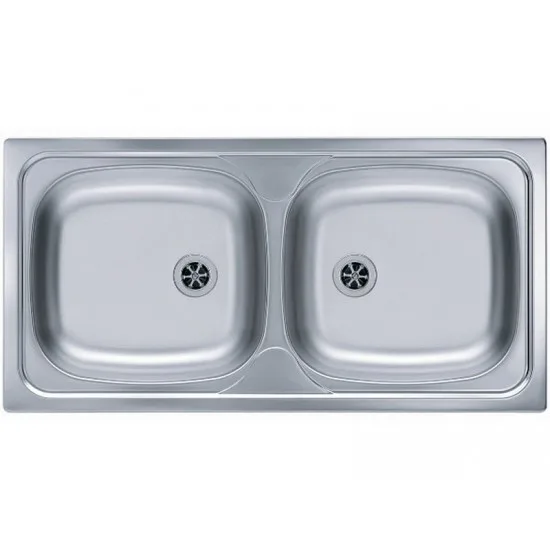 ALVEUS BASIC 70 INOX - Pomivalno korito brez odcejalnika