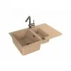 ALVEUS CADIT 70 BEIGE G55 - Pomivalno korito z odcejalnikom