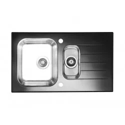 ALVEUS GLASSIX 20 INOX - Pomivalno korito z odcejalnikom