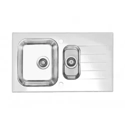 ALVEUS GLASSIX 20 INOX - Pomivalno korito z odcejalnikom