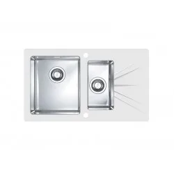 ALVEUS KARAT 20 INOX - Pomivalno korito z odcejalnikom desno