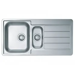 ALVEUS LINE 10 INOX - Pomivalno korito z odcejalnikom