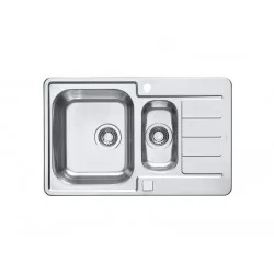 ALVEUS LINE MAXIM 70 SAT F/S INOX - Pomivalno korito z odcejalnikom