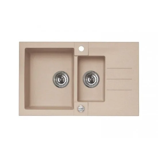 ALVEUS ROCK 70 BEIGE G55 - Pomivalno korito z odcejalnikom