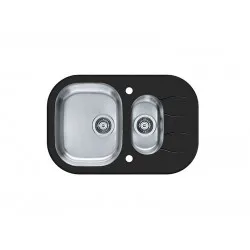 ALVEUS WAVE 30 INOX - Pomivalno korito z odcejalnikom