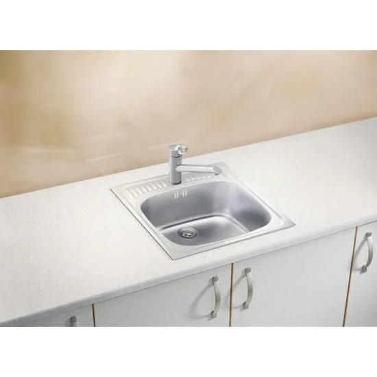 ALVEUS BASIC 130 INOX - Pomivalno korito brez odcejalnika