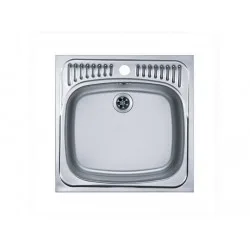 ALVEUS BASIC 130 INOX - Pomivalno korito brez odcejalnika