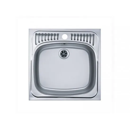 ALVEUS BASIC 130 INOX - Pomivalno korito brez odcejalnika