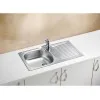 ALVEUS BASIC 150 LEI FI60 INOX - Pomivalno korito z odcejalnikom