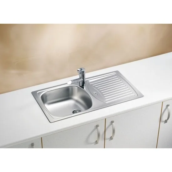 ALVEUS BASIC 150 LEI FI60 INOX - Pomivalno korito z odcejalnikom