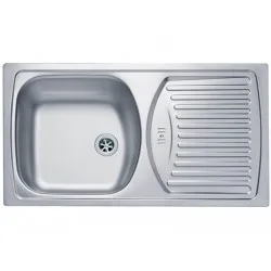 ALVEUS BASIC 150 LEI FI60 INOX - Pomivalno korito z odcejalnikom