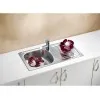 ALVEUS BASIC 150 NAT FI90 INOX - Pomivalno korito z odcejalnikom