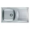ALVEUS BASIC 150 NAT FI90 INOX - Pomivalno korito z odcejalnikom