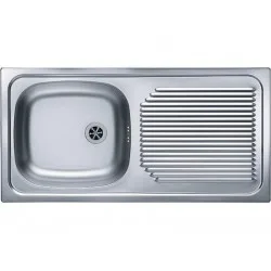 ALVEUS BASIC 60 LEI INOX - Pomivalno korito z odcejalnikom