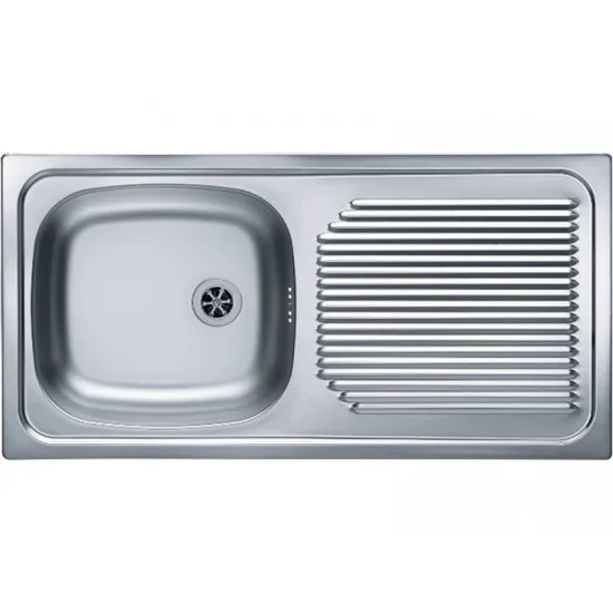 ALVEUS BASIC 60 LEI INOX - Pomivalno korito z odcejalnikom