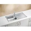 ALVEUS BASIC 80 LEI INOX - Pomivalno korito z odcejalnikom