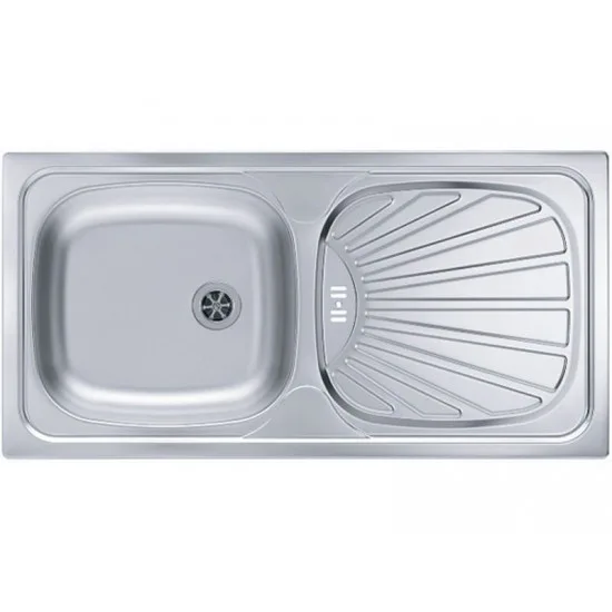 ALVEUS BASIC 80 LEI INOX - Pomivalno korito z odcejalnikom