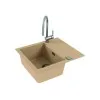 ALVEUS CADIT 10 BEIGE G55 - Pomivalno korito z odcejalnikom