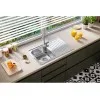 ALVEUS ELEGANT 30 LEI INOX - Pomivalno korito z odcejalnikom