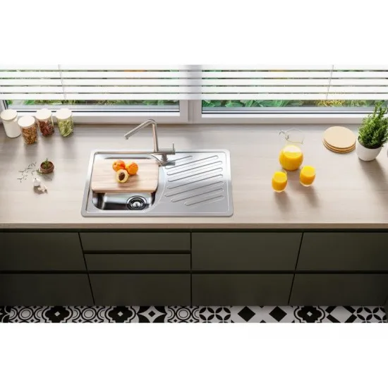 ALVEUS ELEGANT 30 LEI INOX - Pomivalno korito z odcejalnikom