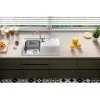 ALVEUS ELEGANT 30 LEI INOX - Pomivalno korito z odcejalnikom