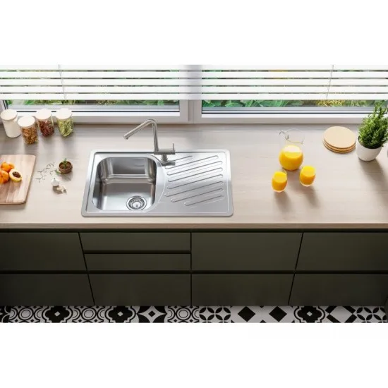 ALVEUS ELEGANT 30 LEI INOX - Pomivalno korito z odcejalnikom