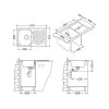 ALVEUS ELEGANT 30 LEI INOX - Pomivalno korito z odcejalnikom