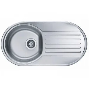 ALVEUS FORM 40 LEI INOX - Pomivalno korito z odcejalnikom