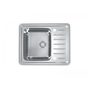 ALVEUS GALEO 10 INOX - Pomivalno korito z odcejalnikom