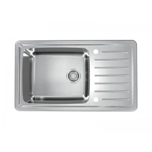 ALVEUS GALEO 30 INOX - Pomivalno korito z odcejalnikom