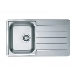 ALVEUS LINE 20 LEI INOX - Pomivalno korito z odcejalnikom