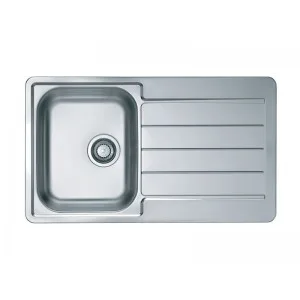 ALVEUS LINE 20 LEI INOX - Pomivalno korito z odcejalnikom