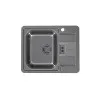 ALVEUS LINE 60 - MONARCH ANTHRACITE - Pomivalno korito z odcejalnikom