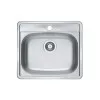 ALVEUS MORE 10 I LEI INOX - Pomivalno korito brez odcejalnika