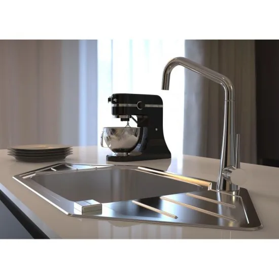 ALVEUS PRAKTIK 130 INOX - Pomivalno korito z odcejalnikom