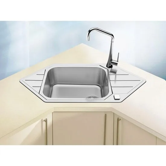 ALVEUS PRAKTIK 130 INOX - Pomivalno korito z odcejalnikom