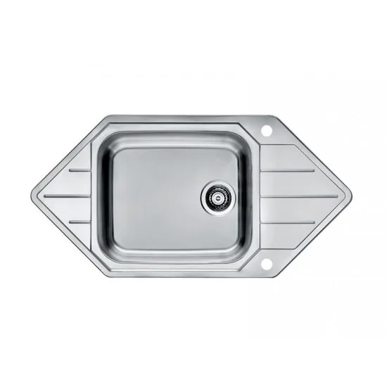 ALVEUS PRAKTIK 130 INOX - Pomivalno korito z odcejalnikom