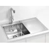 ALVEUS PURE 40 INOX - Pomivalno korito z odcejalnikom desno