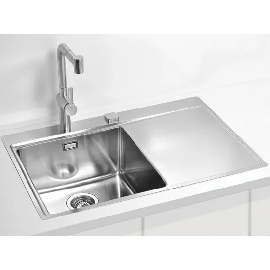 ALVEUS PURE 40 INOX - Pomivalno korito z odcejalnikom desno