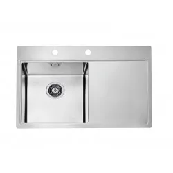 ALVEUS PURE 40 INOX - Pomivalno korito z odcejalnikom desno